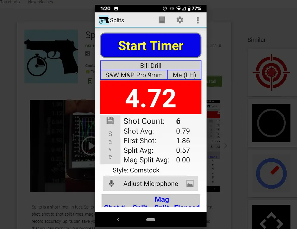 best shot timer app