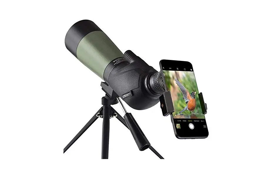 Gosky 20 60x60 HD Spotting Scope Review » Tacticol